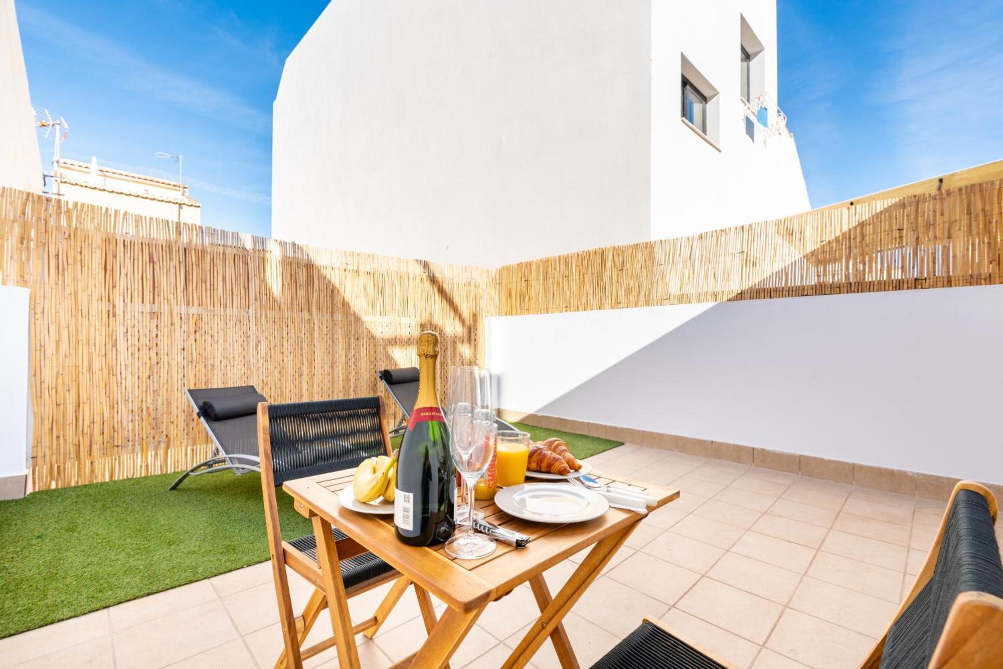 Wintowinrentals Huelin Con Terraza Chill Out Vakantiehuis Málaga